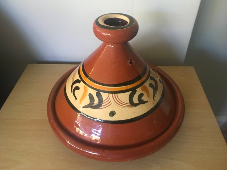 image for Tagine Cooking Pot, Terracotta. Authentic, Rustic