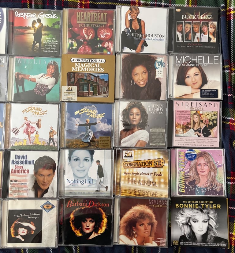 Cd Collection of goldie oldies over 350 