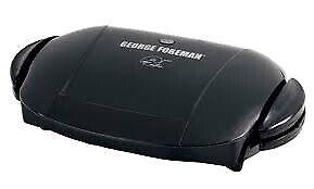Used George Foreman  5-Burger Grill with Removable Plates