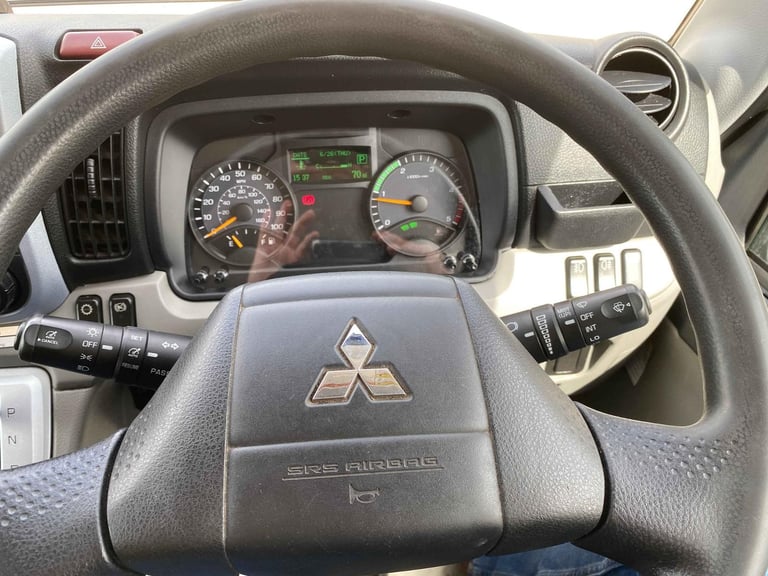 MITSUBISHI FUSO CANTER 7C18 7.5 TONNE BOX VAN 2021 – CN70 UYH