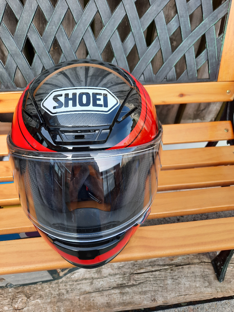Shoei motorcycle helmet
