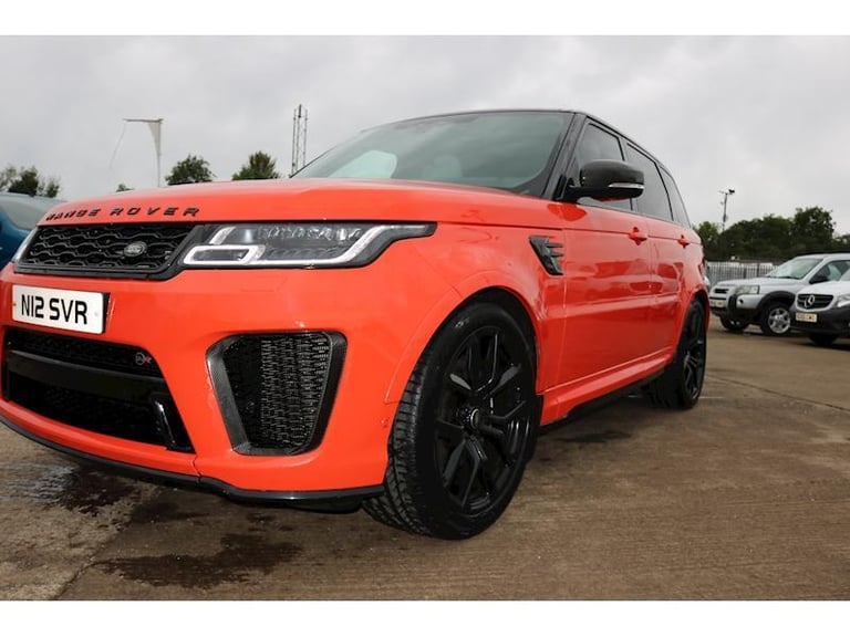 2018 RANGE ROVER SVR SUPER RARE FACTORY ORDER LAVA ORANGE STUNNING CONDITION
