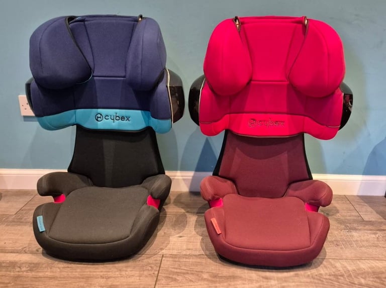 2 x Cybex Solution X Car Seats