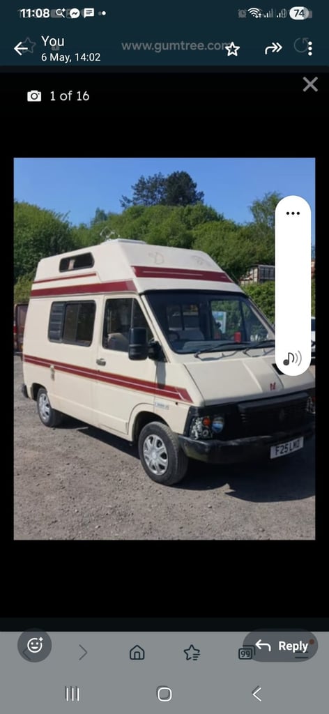 Renault, TRAFIC AS CAMPER, 1988, 2068 (cc)
