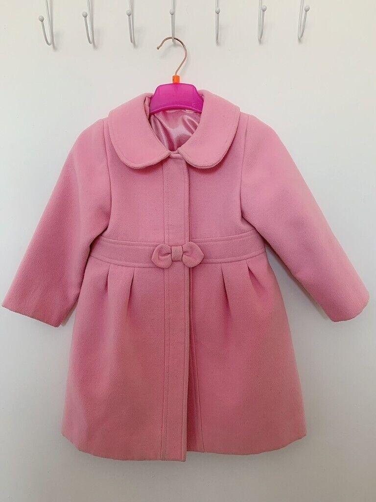 Girls Coat with bow 2-3 yrs.