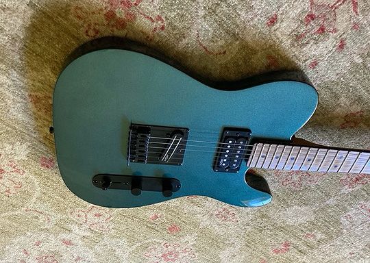 image for 2021 Squier Contemporary Telecaster, gunmetal metallic