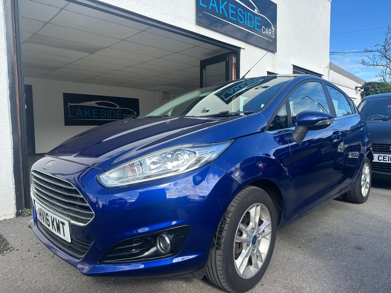 image for FORD FIESTA 1.0 T EcoBoost Zetec Blue Manual Petrol 2016