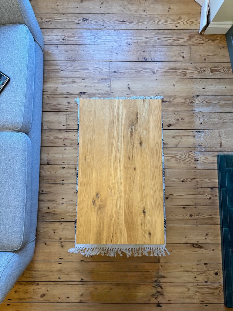 Wooden coffee table