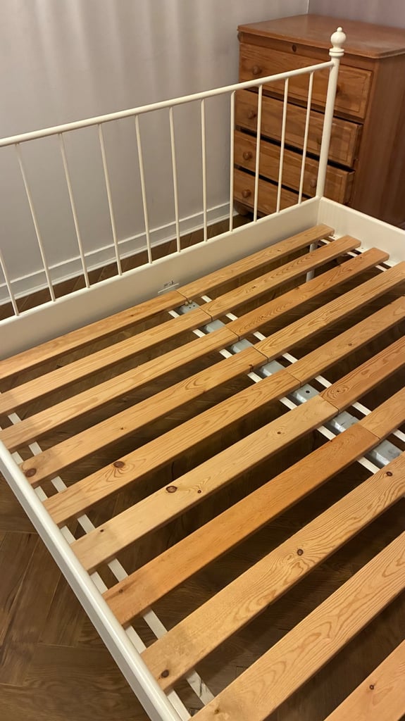 Ikea metal bed frame 