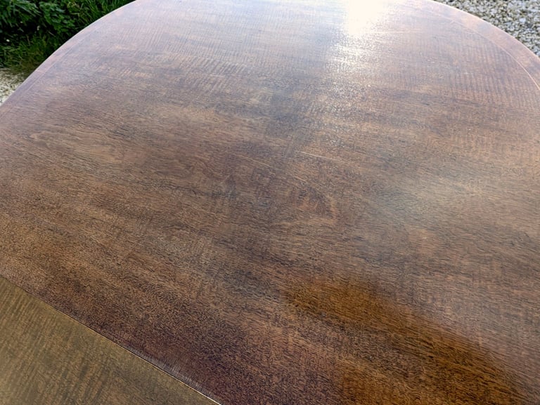 Regency Style Mahogany Extending Dining Table Almost 8 FT Long 10 Seater