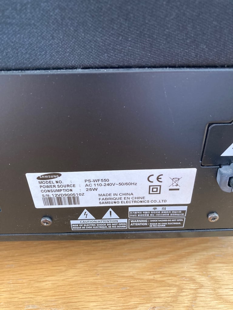 Samsung Soundbar and Sub ONLY £10