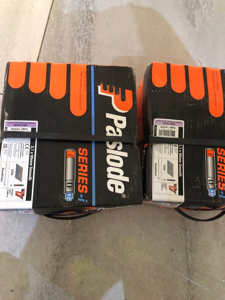 Paslode 90mm nails x2 
