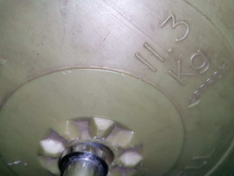 image for Weight plates. 50 pounds total 