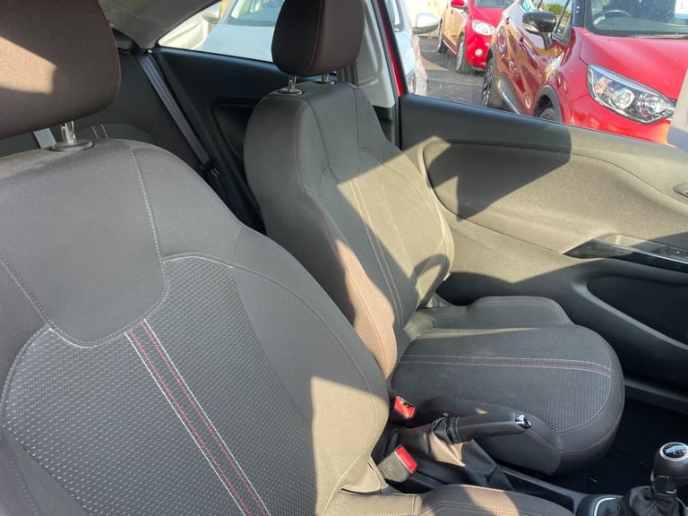 VAUXHALL CORSA 1.4 GRIFFIN with full main dealer service history, bright red,