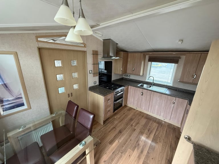 LUXURY 2 BED CARAVAN FOR SALE OFF SITE 41FT X 12.5FT DOUBLE GLAZED & HEATED