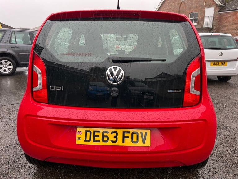 2013 Volkswagen up! HIGH UP BLUEMOTION TECHNOLOGY ULEZ COMPLIANT £20 TAX Hatchback Petrol Manual