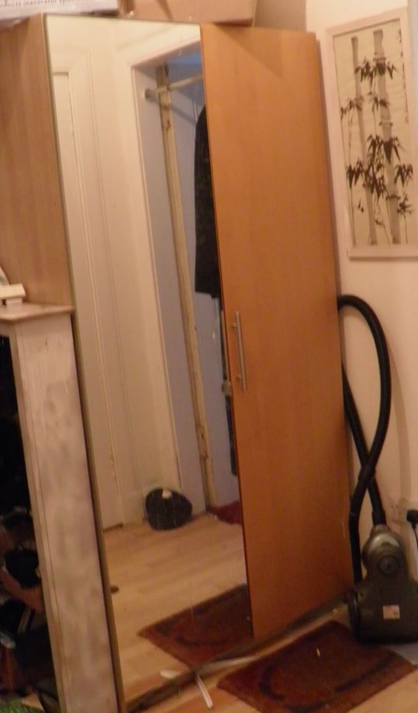 large  mirror door double WARDROBE
