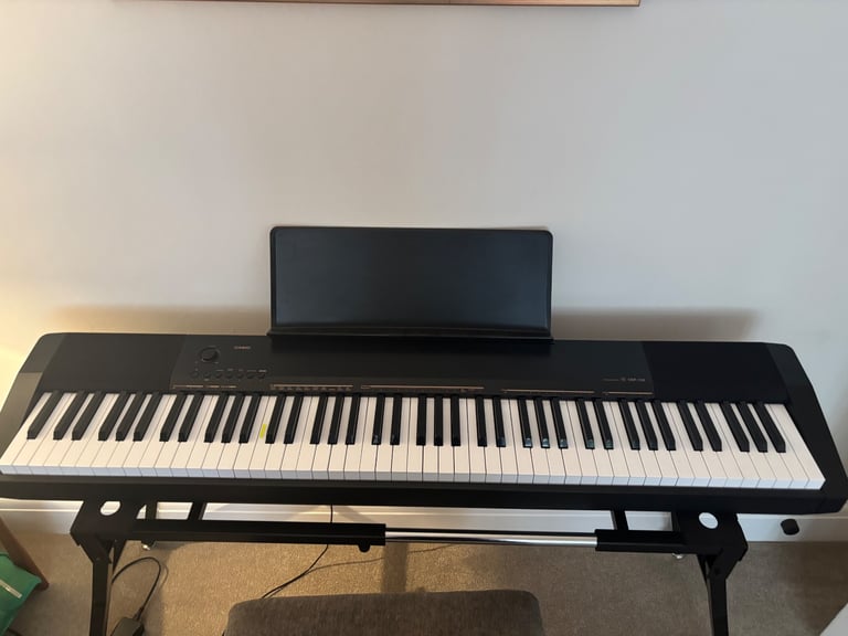 Electronic piano and piano stool for sale