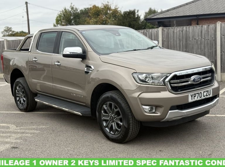 2020 Ford Ranger 2.0 EcoBlue Limited Pickup Double Cab 4dr Diesel Manual 4WD Euro 6 (s/s) (1 PICK...