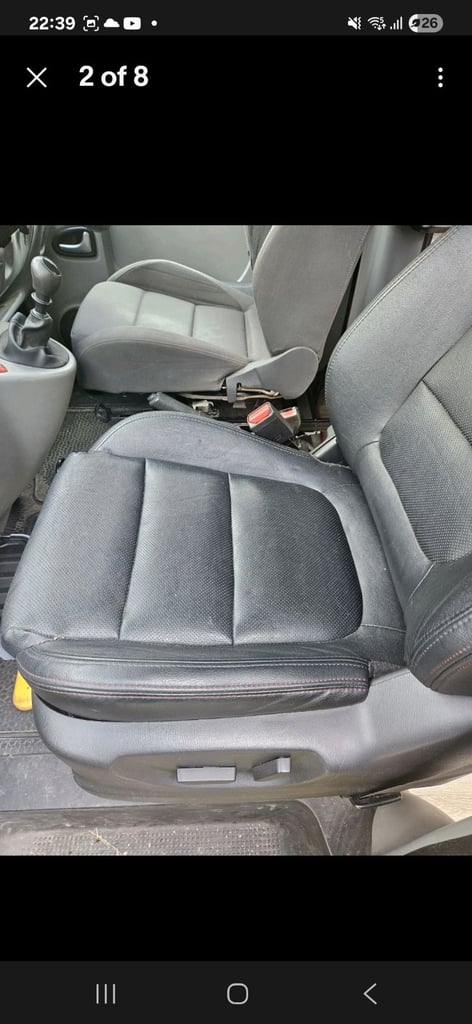 Mazda CX-5 driver and passenger seat