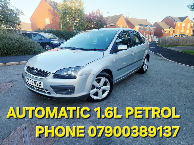 FORD FOCUS AUTOMATIC 1.6LT PETROL ULEZ COMPLIANT BARGAIN PRICE FULL MOT TILL SEPT 2026
