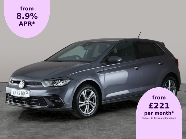 image for 2022 Volkswagen Polo 1.0 TSI R-Line Hatchback 5dr Petrol Manual Euro 6 (s/s) (95 ps) - DIGITAL D ...