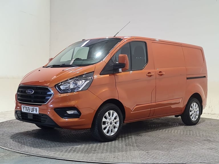ORANGE FORD TRANSIT CUSTOM 2.0 280 ECOBLUE LIMITED PANEL VAN 5DR L1 H1 EURO 6 1