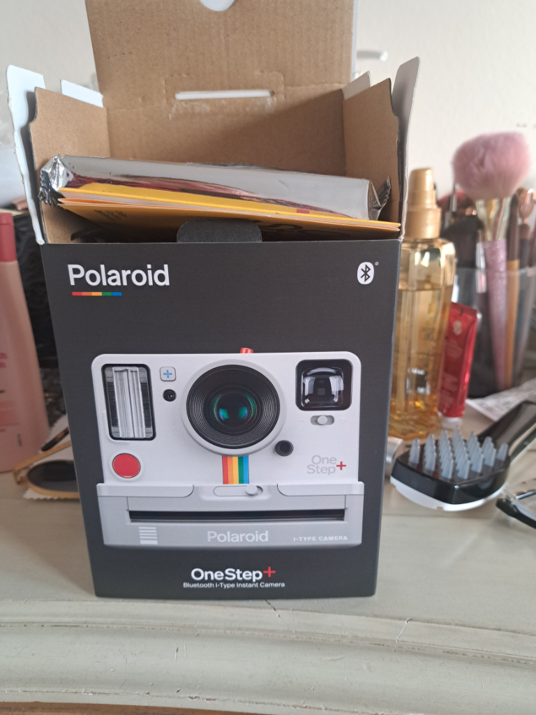 Polaroid One Step+ camera
