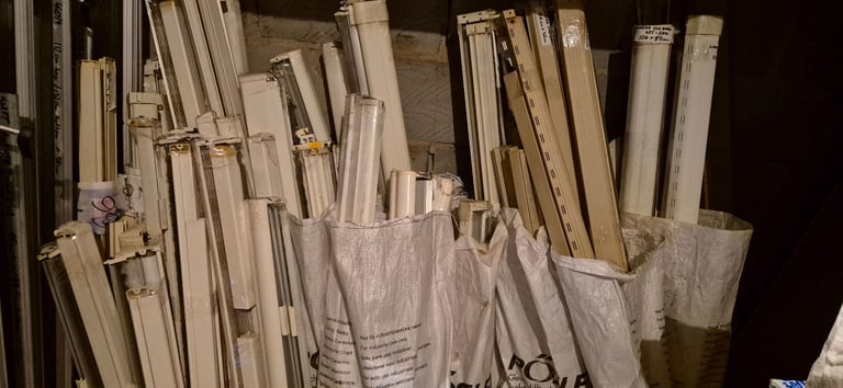 Various sizes window blinds with flynets for camper, caravan, motorhome, boat ect....