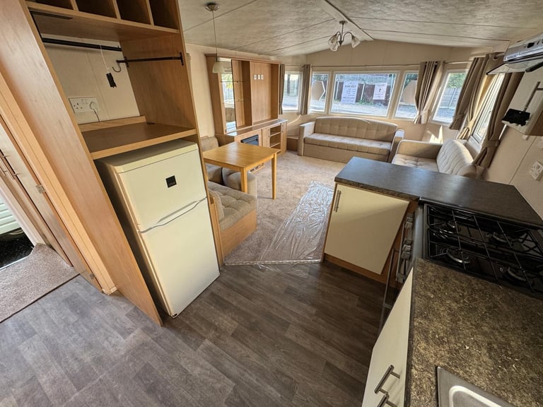 3 Bed Static Caravan - DG, CH, New Carpet - Offsite Sale for Private Land, Farms