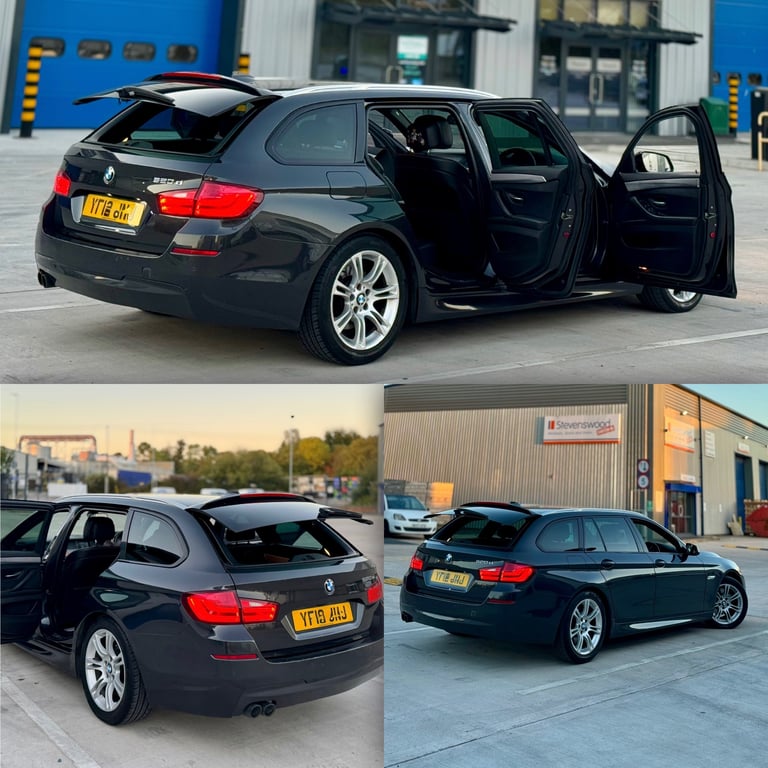2013 BMW F11 5-SERIES M-SPORT PLUS 520D 200BHP AUTO 8SP JOYSTICK 