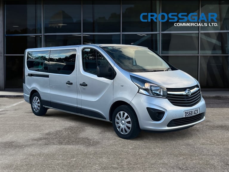 2018 Vauxhall Vivaro 2900 1.6CDTI 120PS H1 Combi 9 Seat MPV Diesel Manual