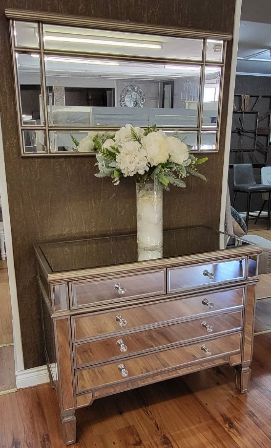 Ex-Display Mirrored Dresser/Sideboard For Sale
