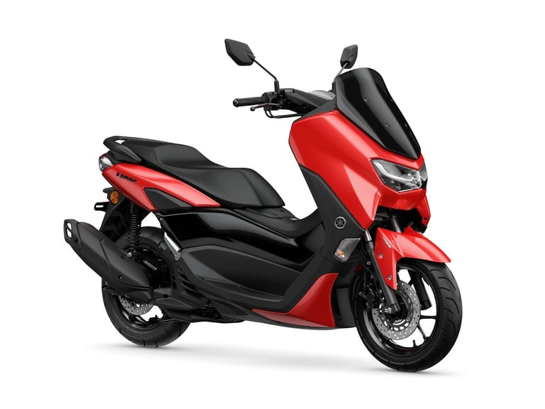 New Yamaha NMAX 125 Scooter. Red. £3,395 On The Road (NO ADMIN FEES!)
