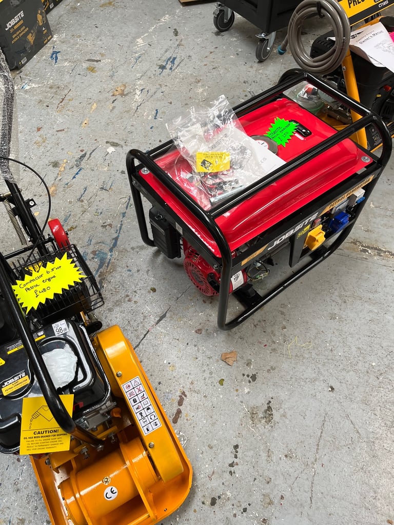 JOBSITE PETROL GENERATOR