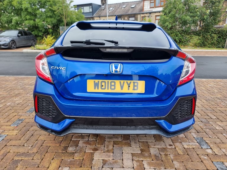 2018 Honda Civic SR 1.6 i-DTEC, 46,000 MILES. 9 Months MOT.