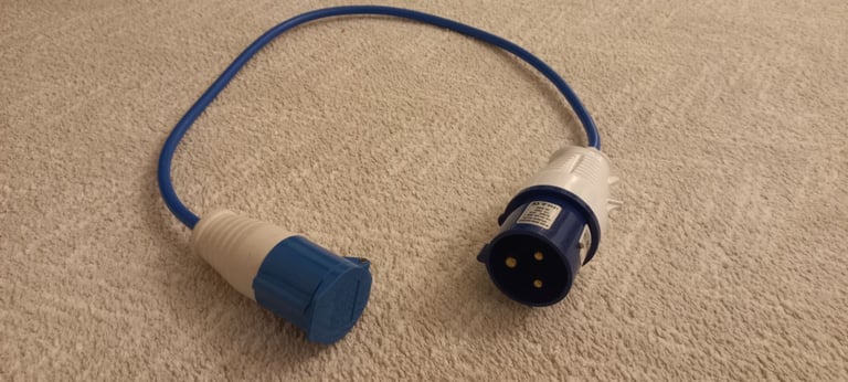 Shore power adapter cable