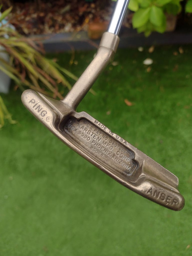 NICE PING ANSER KARSTEN GOLF CLUB PUTTER 35 INCHES TALL 