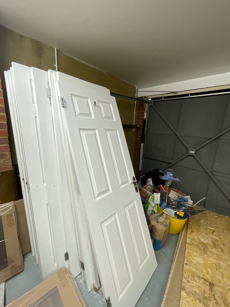 9 doors with handles 