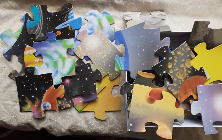 Solar Floor Puzzle. A Great Big Cuddle. Yours Sincerely, Giraffe. Paddington Bear.