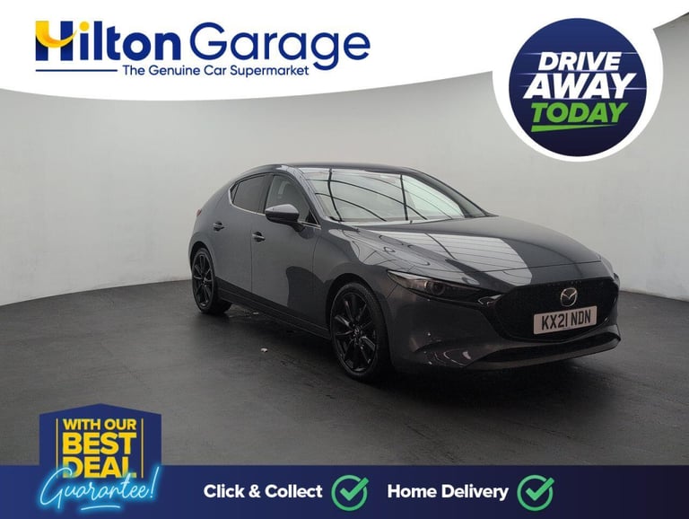 2021 Mazda Mazda3 2.0 e-SKYACTIV-X MHEV Sport Lux Hatchback 5dr Petrol Auto Euro 6 (s/s) (186 HAT...