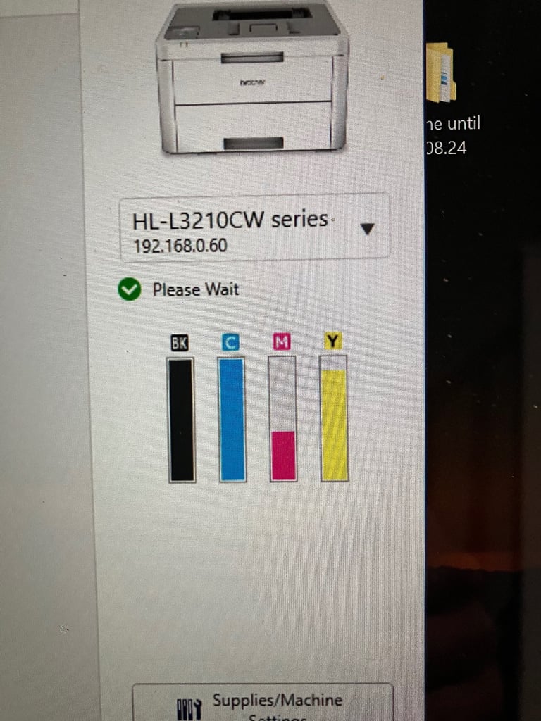 Brother toner colour printer HL L3210 CW