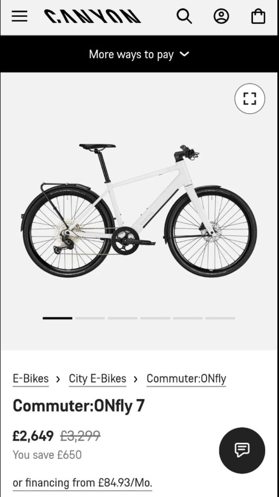 Canyon e bike peddle assist 