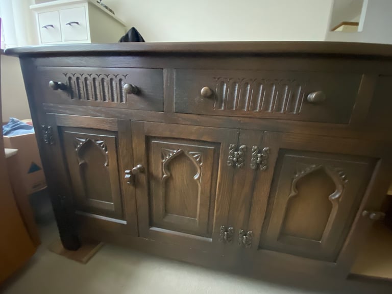 image for Sideboard- Reproduction Jacobean Oak