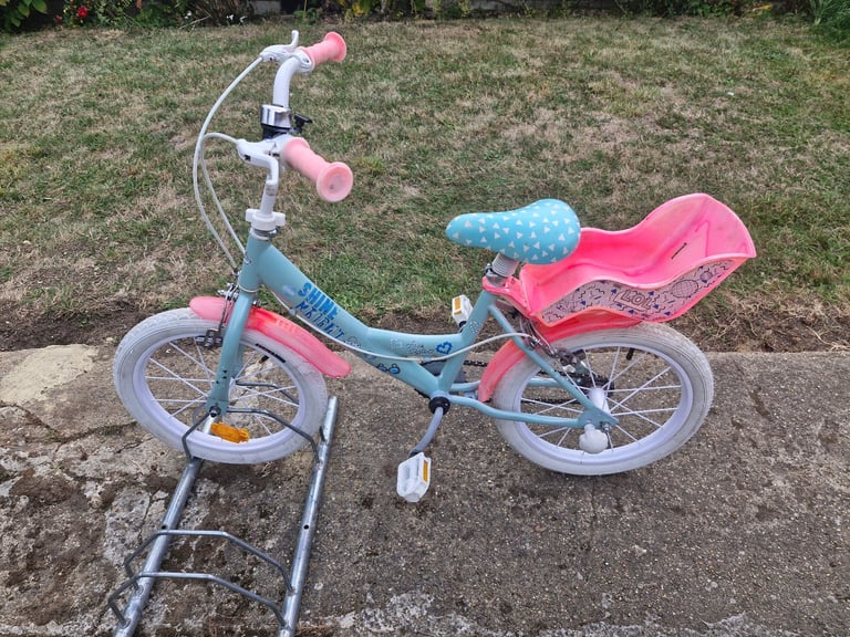 KIDS GIRLS CHILDREN SHINE BRICHT 16 INCH WHEELS BIKE BICYCLE
