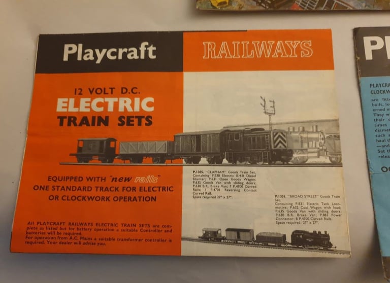 Playcraft International model railways Catalogues 
