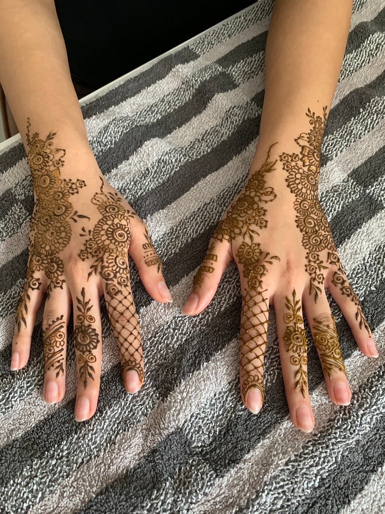 Henna Artistry with Radiant Designs!