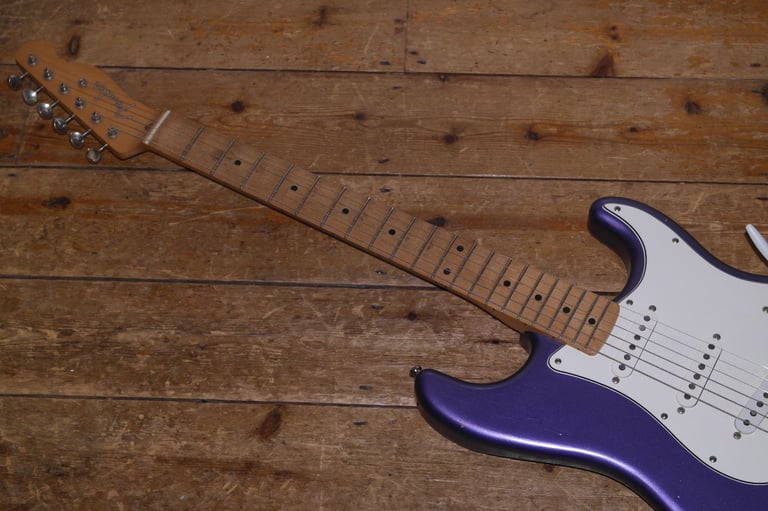 2021 Fender Mischief Maker Limited Edition Road Worn Stratocaster nitro cellulose finish