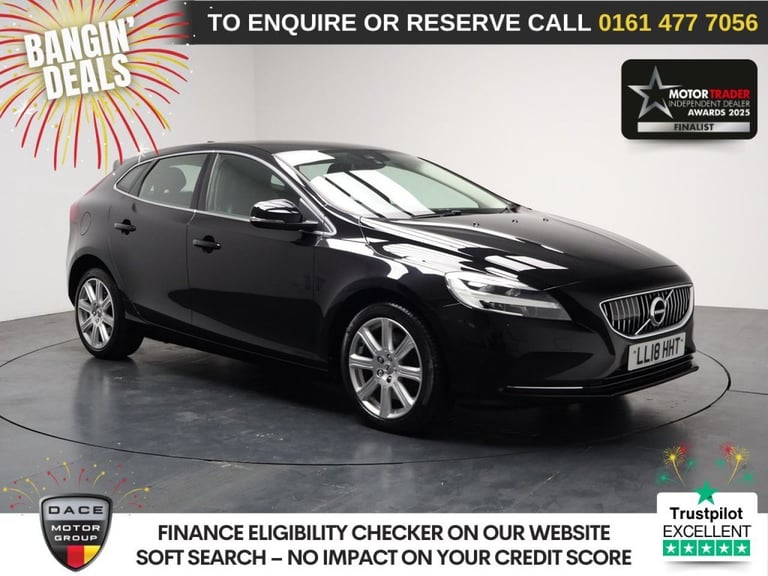 image for 2018 Volvo V40 1.5 T3 GPF Inscription Hatchback 5dr Petrol Auto Euro 6 (s/s) (152 ps) Hatchback P...