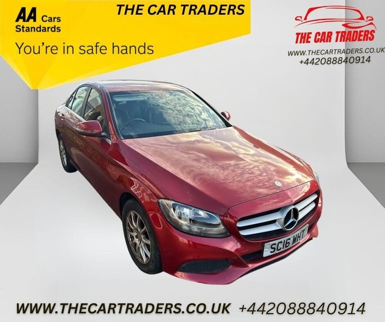 2016 Mercedes-Benz C Class 1.6 C200d SE Saloon 4dr Diesel G-Tronic+ Euro 6 (s/s) (136 ps) Saloon ...